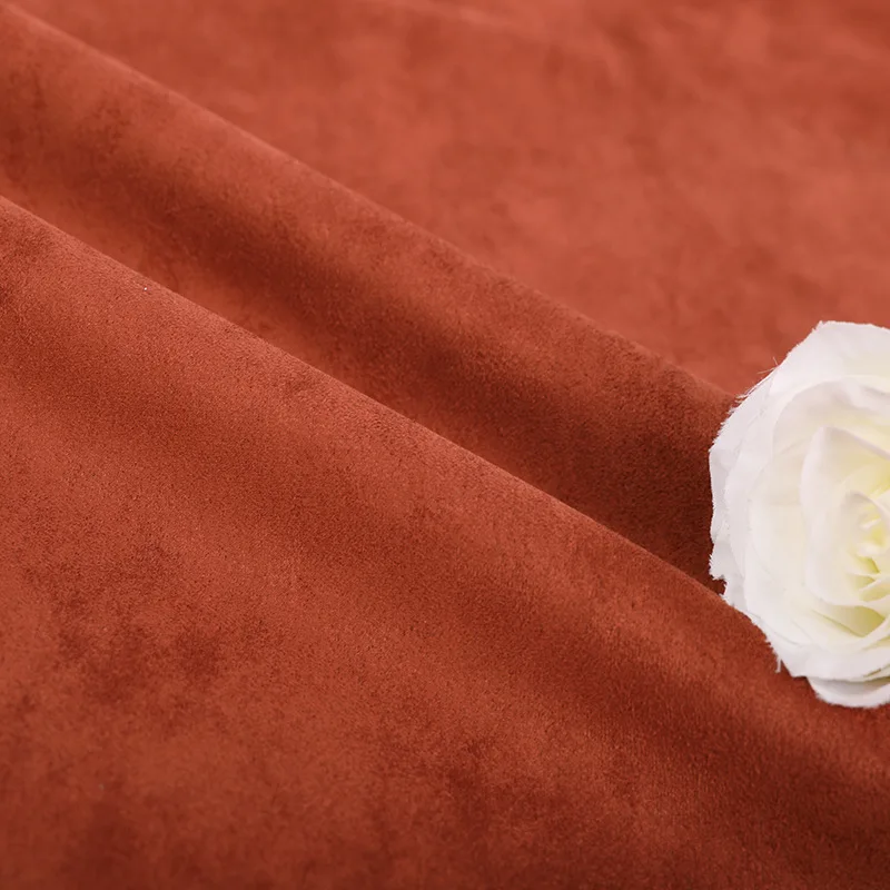 high quality 280-420gsm sucba suede fabric microfiber polyester spandex fabric for jacket