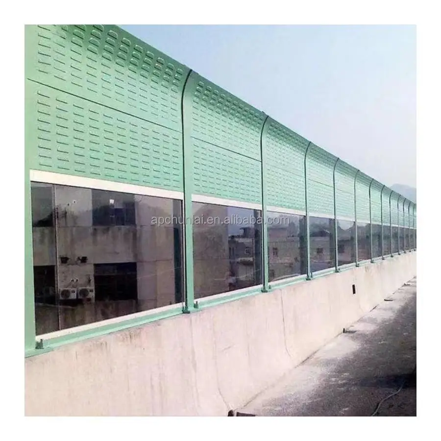 Wholesale Cheap Customized Transparent Sound Barrier Sound Barrier Fence Highway Sound Barrier