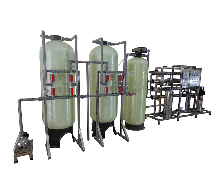 Factory Water Treatment Equipment Groundwater Well Water Reverse Osmosis Machinery RO Filter Plant Mineral Water Making Machine