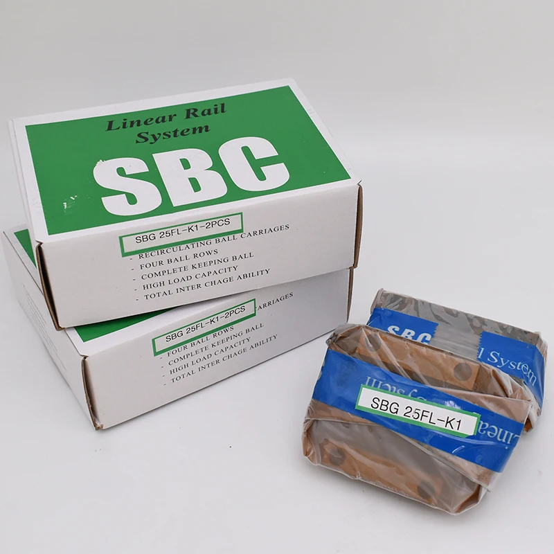 SBC Linear Guide SBG 25FL-K1 Linear guide slider Original Korea SBC linear guide slider rails block bearing