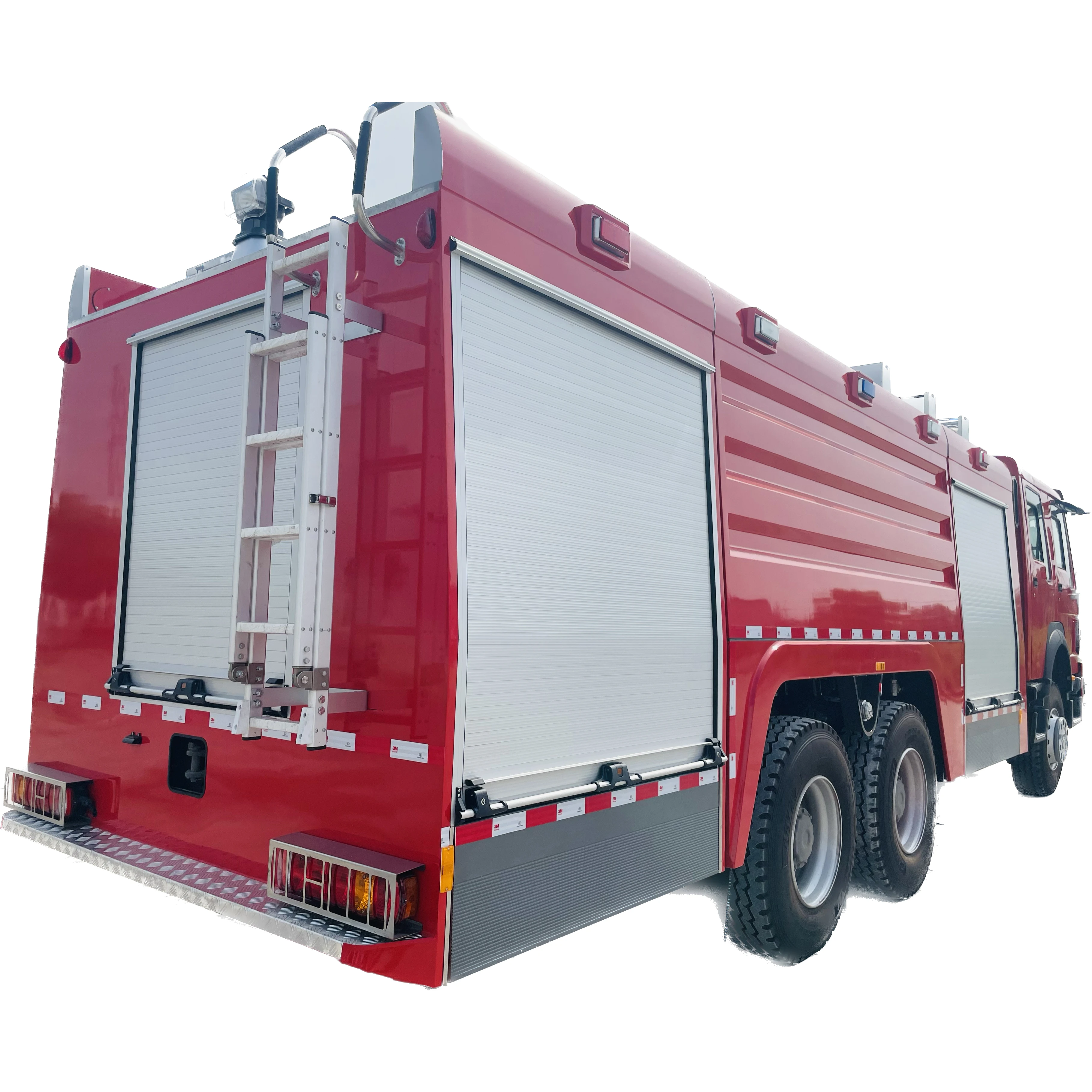HOWO Sinotruck Heavy Duty  Water And Foam Tank Fire Fighting Truck Emergency Vehicle