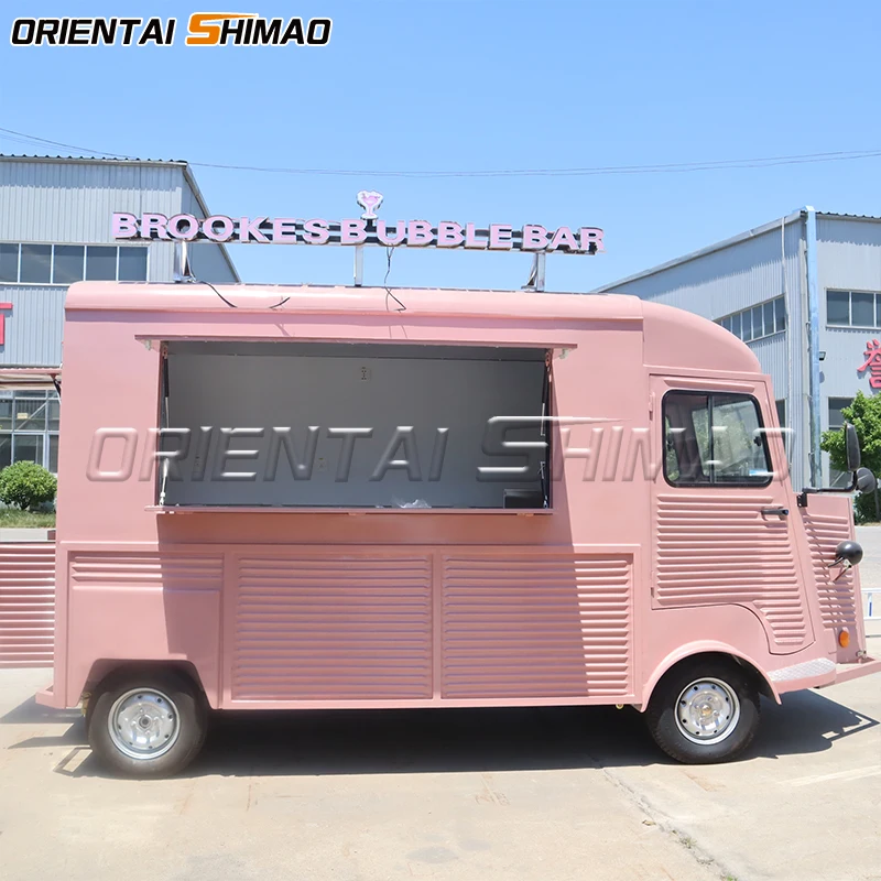 Commercial Catering Concession Trailer Square Mobile Restaurant Mobile Food Truck Mobile Food Trailer