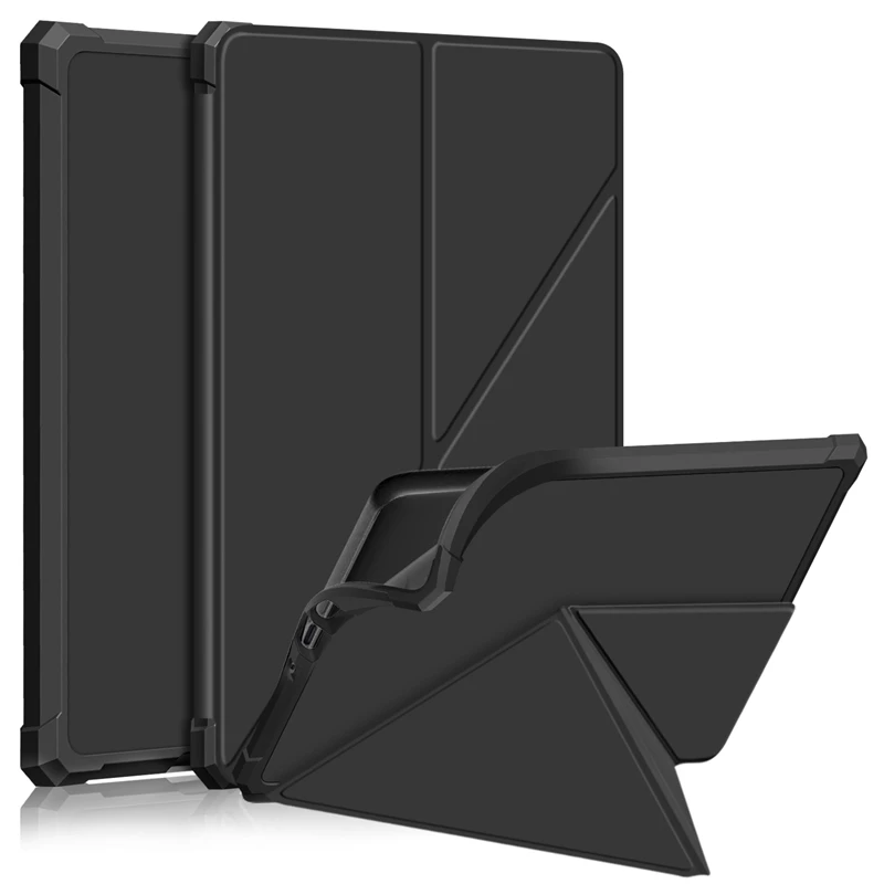 Ударопрочный кожаный чехол из ТПУ с подставкой защитный для Amazon Kindle Paperwhite 5 (11-го поколения) 6 8 дюйма 2021