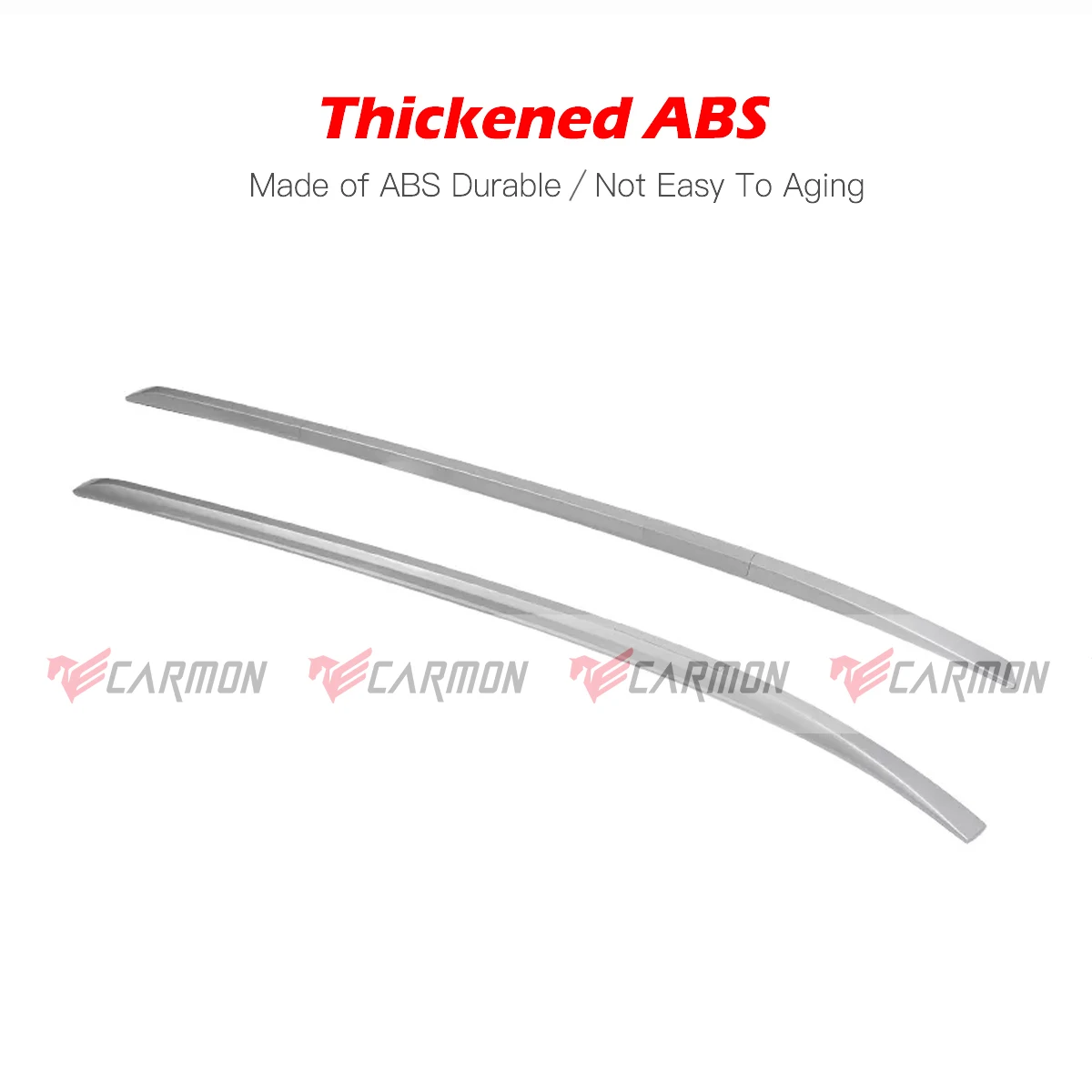 OEM Style Car ABS Roof Luggage Carrier Rack Side Rails Auto Stick On Cross Bar for Nissan X-trail Rogue 2022