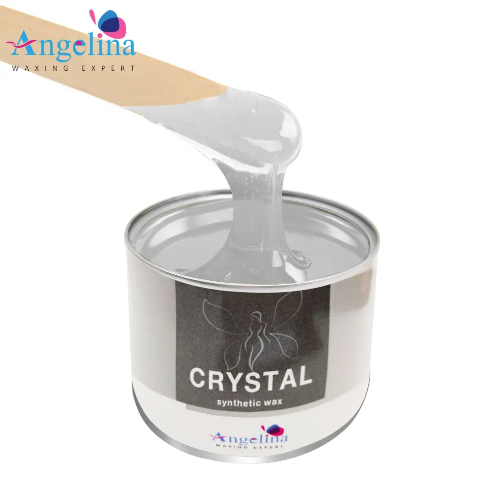 Hot Selling14oz Liposoluble Soft Tin Wax Hair Removal Scrytal Depilatory Wax Full Body hair removal Beauty Salon Home Use
