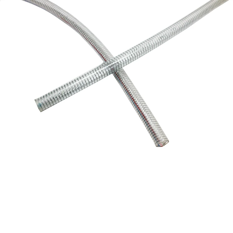 Industrial grade stainless steel winding suctoin hose 150mm flexible pvc hose mortar pump hose