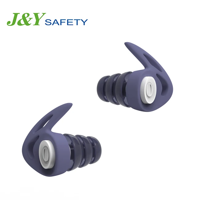 Reusable Silicone Ear Plug Noise Reduction Bulk Earplug for Sleeping Hearing Protection for Enhanced Comfort