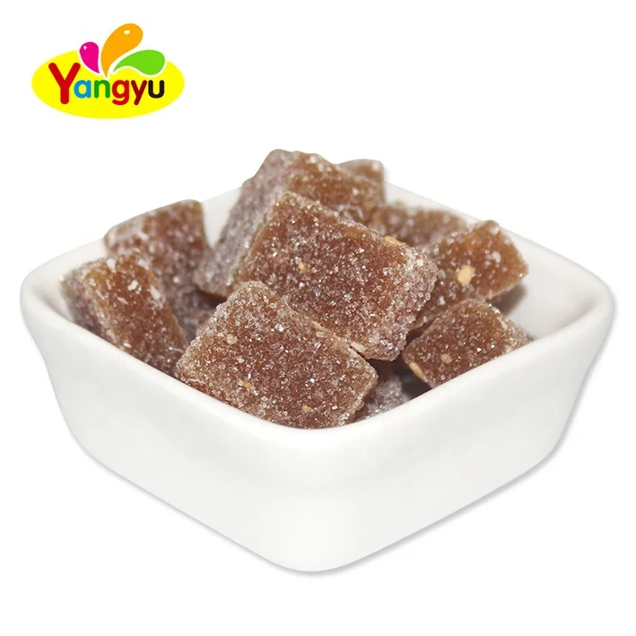 Ginger Gummy Candy OEM Healthy Ginger Soft Candy