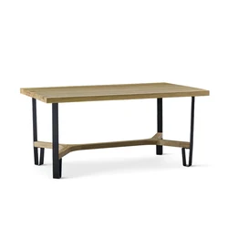 Factory Direct Wholesale High End Assembly Simple Solid Oak Dining Table