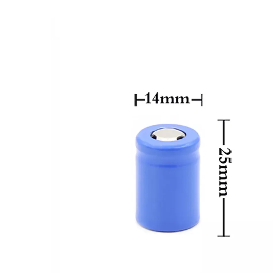 14250 250mAh 3.7v low temperature lithium battery for low temperature clothing