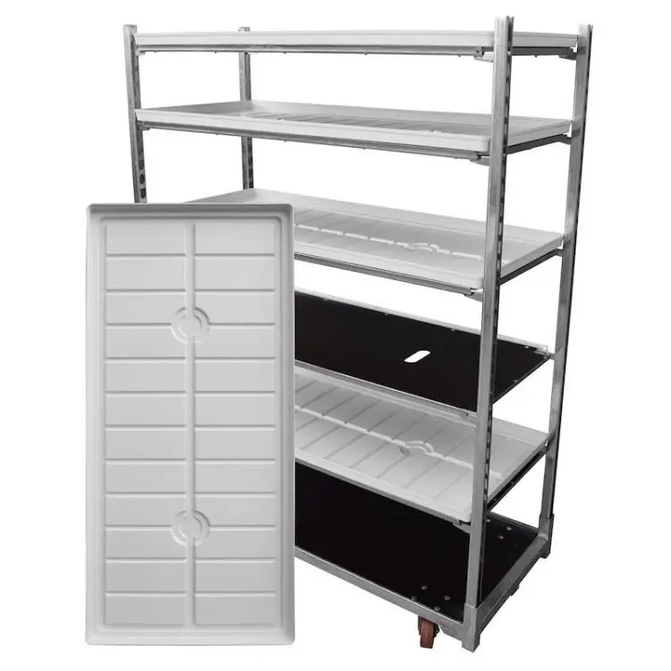 Высококачественные оцинкованные Детские тепличные переносные садовые тележки с датскими цветами