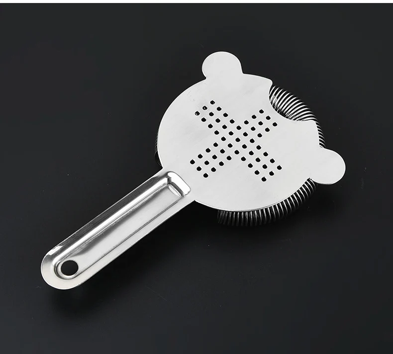 Supplier Custom Cocktail Shaker Set with Accessories Barware Drink Shaker Built-In Strainer Bar Tools Set Recipe Wooden Base