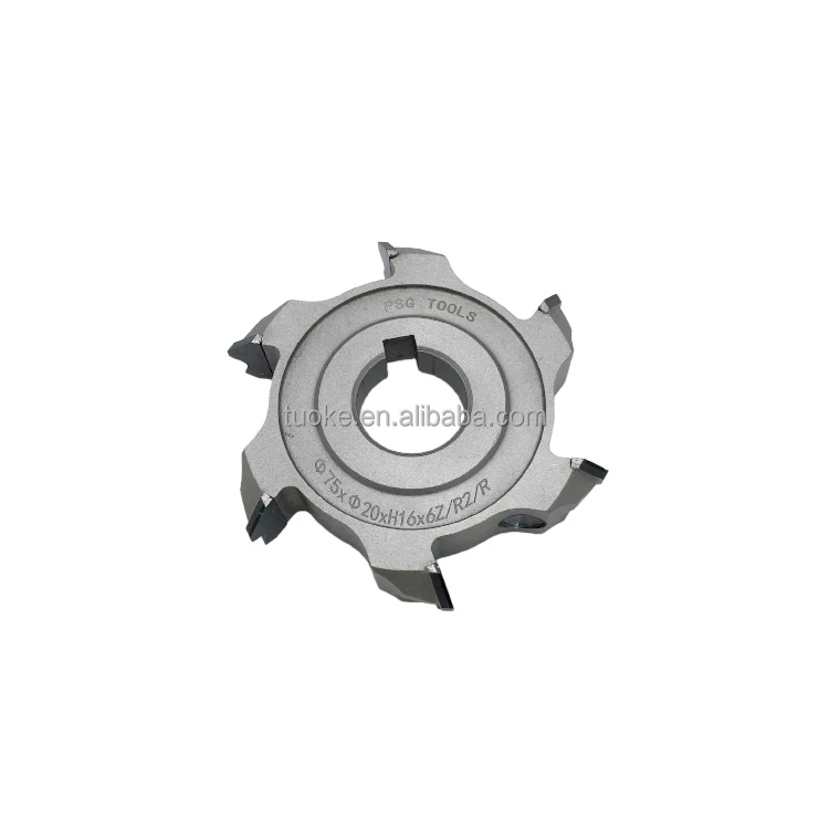 TUOKE TK822 75x20xH16x6Z PCD Woodworking Tool for Diamond Edge Cutter