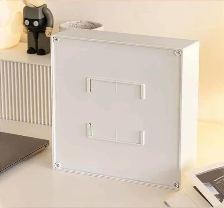 transparent  plastic toy display storage box