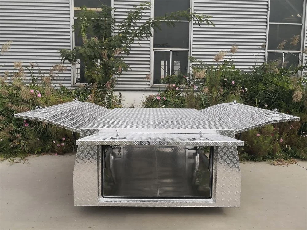 Подъемный сплав UTE canopy с 3 дверями навесной навес грузовика шахматная
