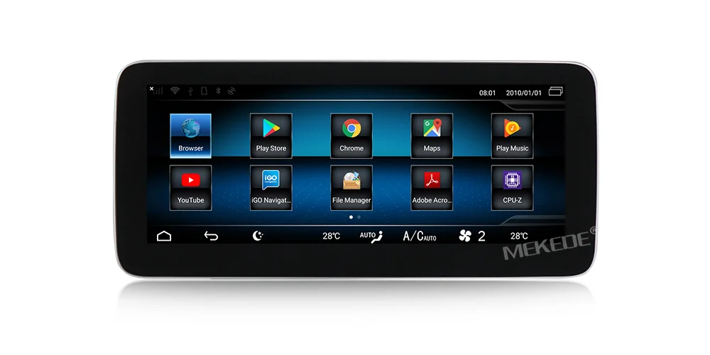 12 5 'Plus Blue-Ray IPS Android автомобильный видеоплеер GPS для Mercedes Benz C Class W205 S205/GLC X253/V 693 W446 без