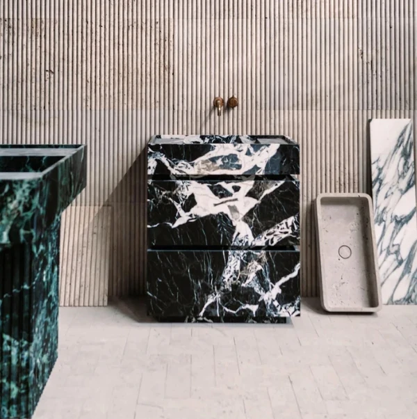 Refine Stone supply luxury high polished viola marble bathroom marble vanity basin