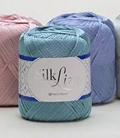 
Hand knitting anti-UV Japan wholesale silk ribbon carpet yarn 