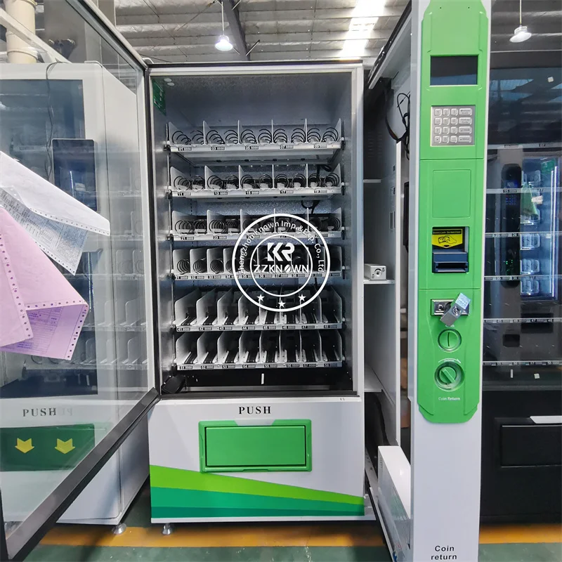 New style drink snack vending machine With Touch Screen Automatique Drink Selling Vending Machine For Drinks And Snacks