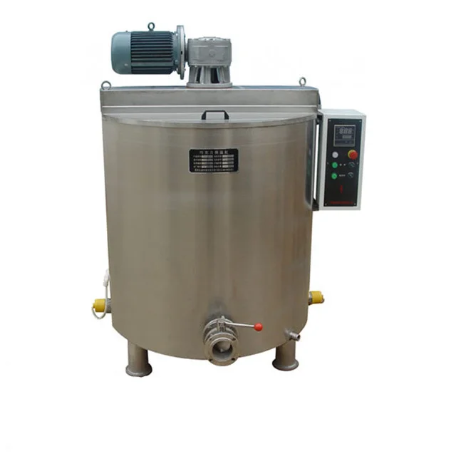 Stainless Steel Raw Milk Cooling Chocolate Storage Tank