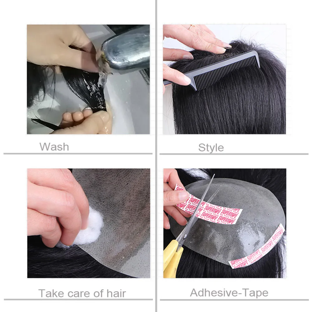 36pcs/Package PU Super Adhesive Waterproof Double Side Hair Extension Wig Toupee Tapes