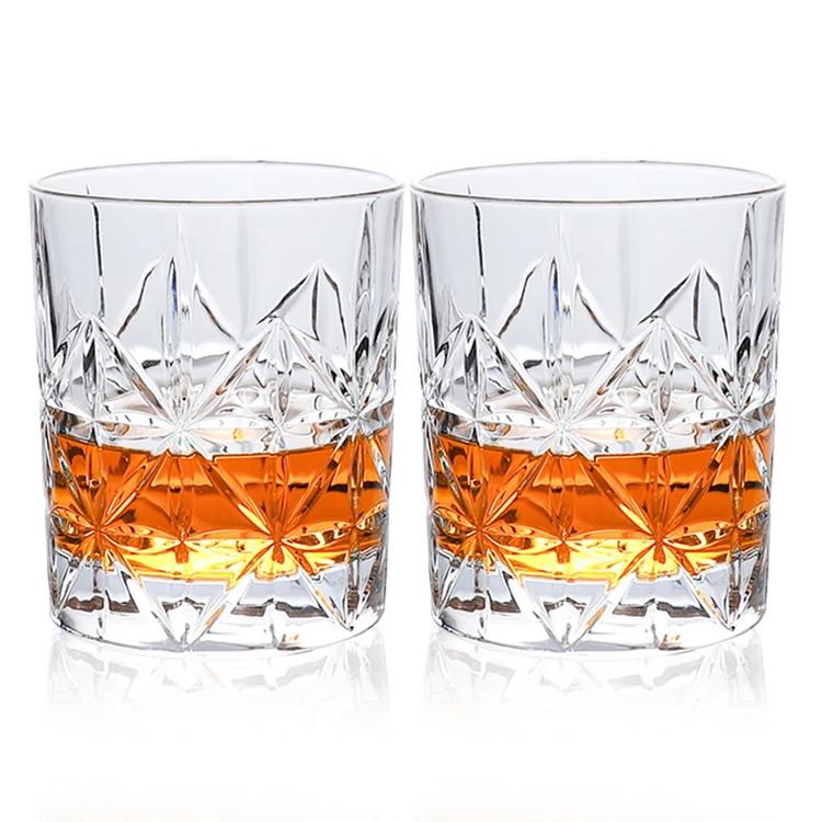 Wholesale Luxury Creative Unique Customised Crystal Whiskey Wine Glass Small Drinking Glass For Whiskey Drinking IWIN Factory