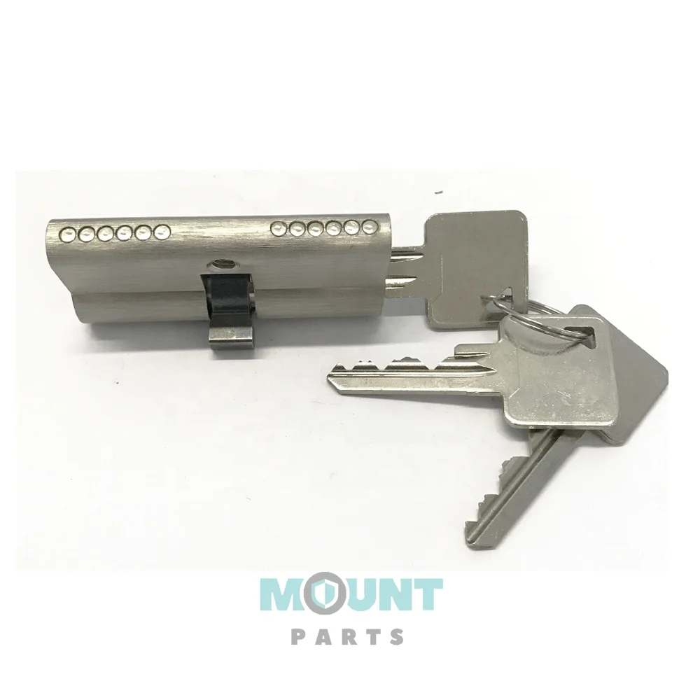 Европейский профиль латунный дверной замок цилиндр 60 65 70 мм 80 мм двойное открытие с 3/5 обычными ключами или компьютерными ключами