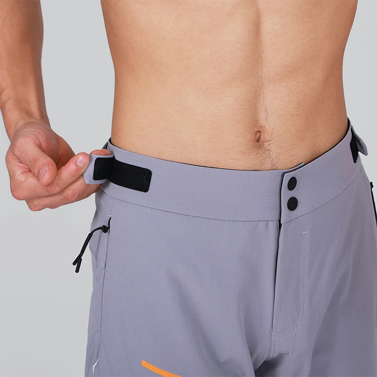 Custom adjustable mans mtb pants lightweight mountain bike cycling mtb pants breathable mtb riding pants