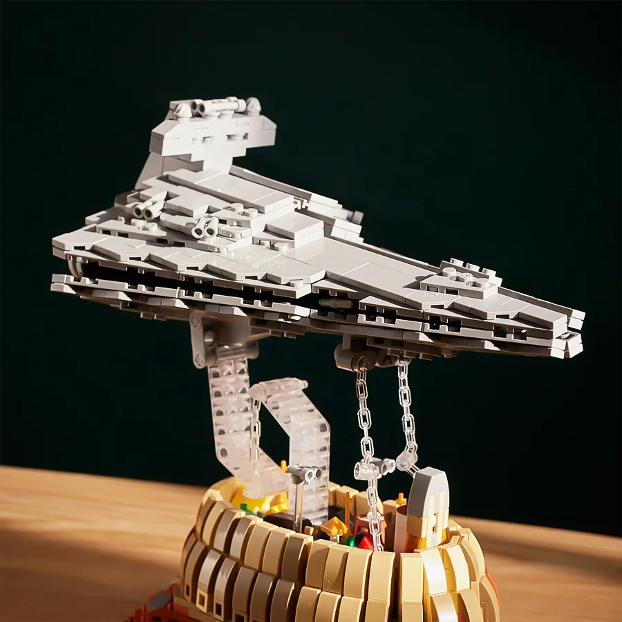 Young Gift 1563pcs Set Wars On Star The Empire Over Jedha City Building Blocks Bricks Sets