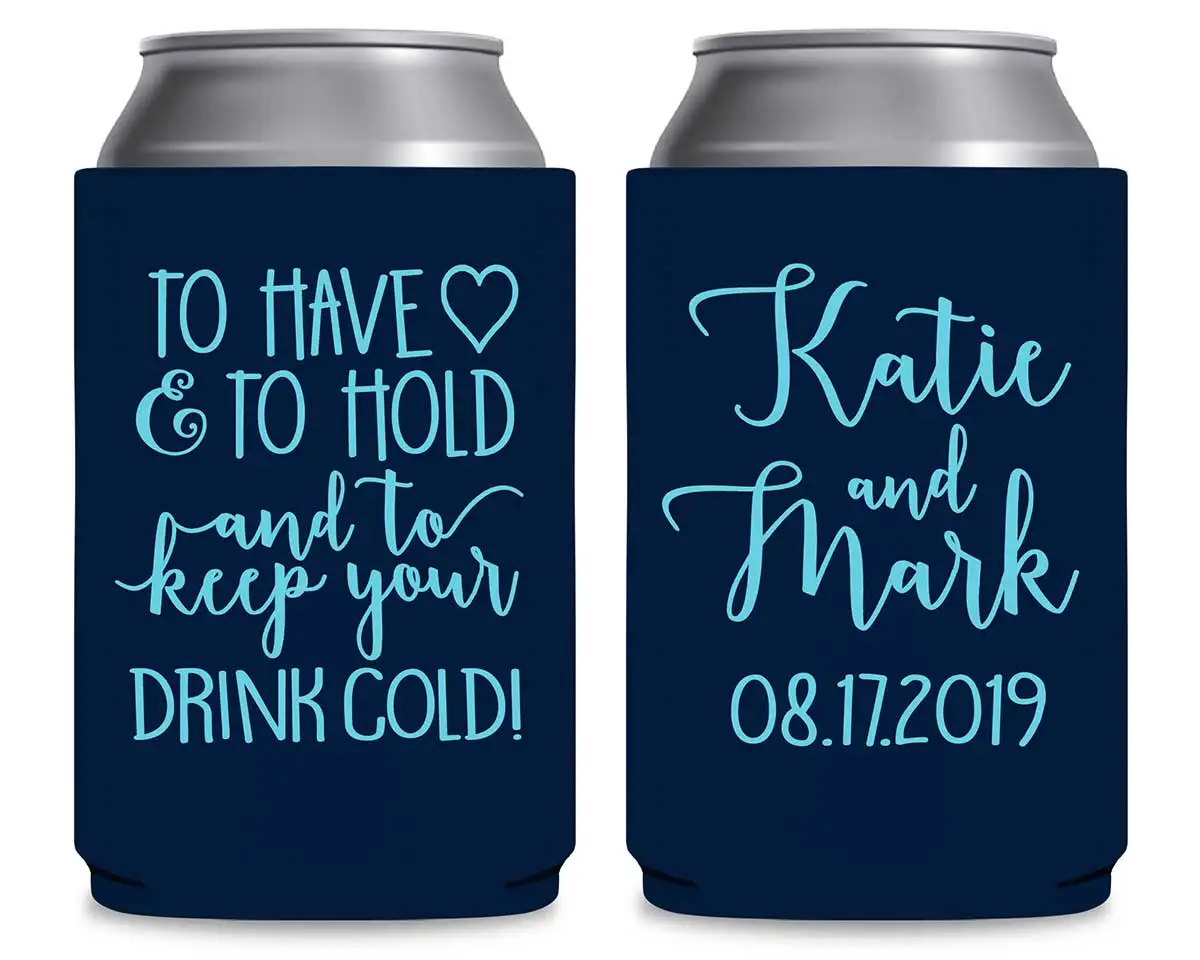 Make You Own Wedding Sublimation Can Coozies Party Coozies Custom Logo 12 oz Wedding Coozies