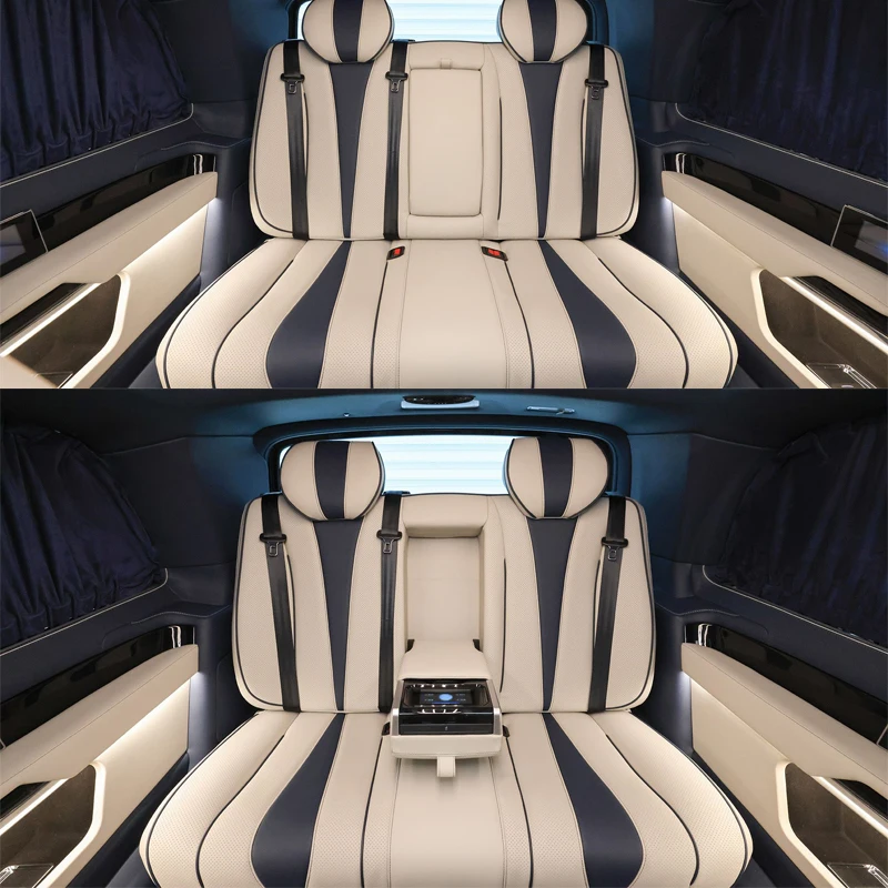 CTZY Real Car Seat Factory Luxury Auto Back Row 3-person bench seat for Van