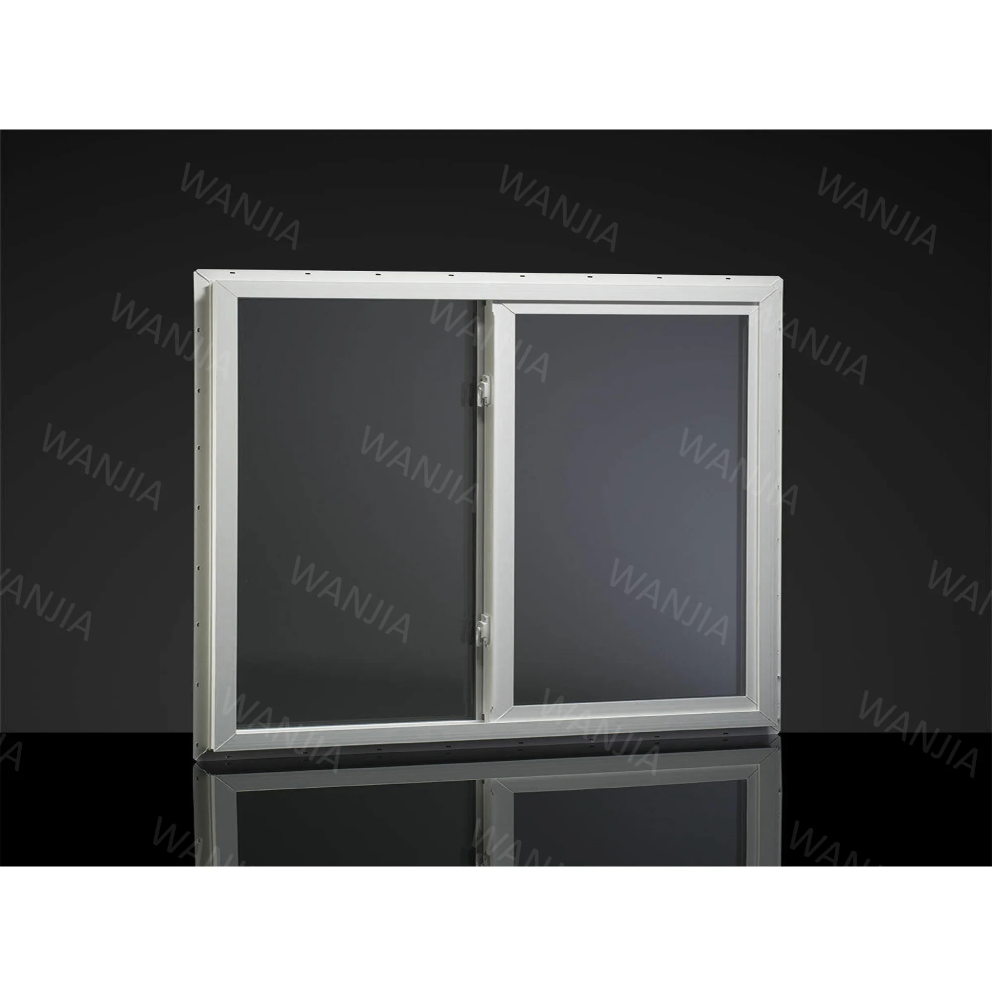 latest american design interior pvc window double layered glass window plastic UPVC window