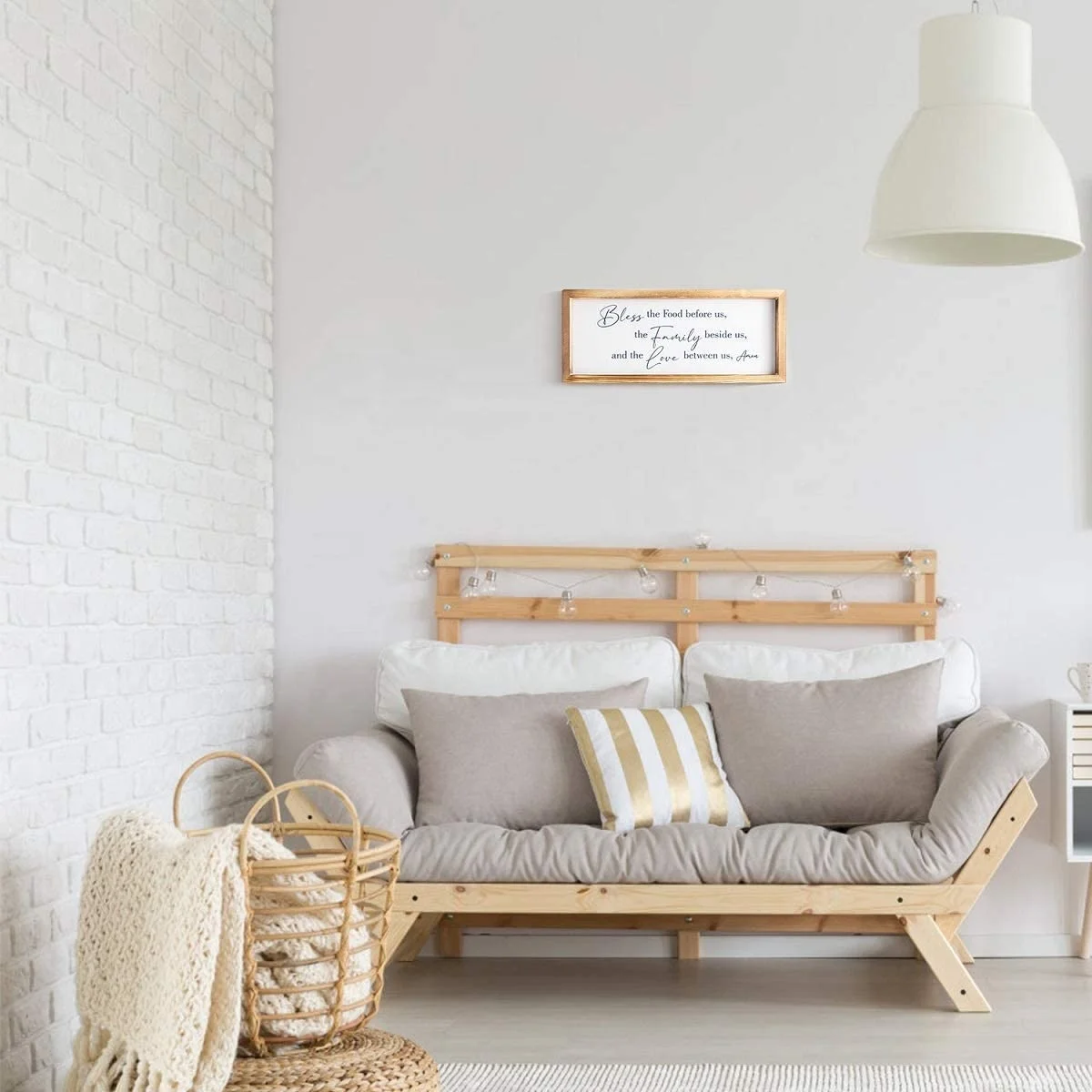 Christian Wall Art Bless The Food Before us Wooden Wall Decoration Inspirational Bible Verses Wall Decor Wooden Plaque Handma Decor