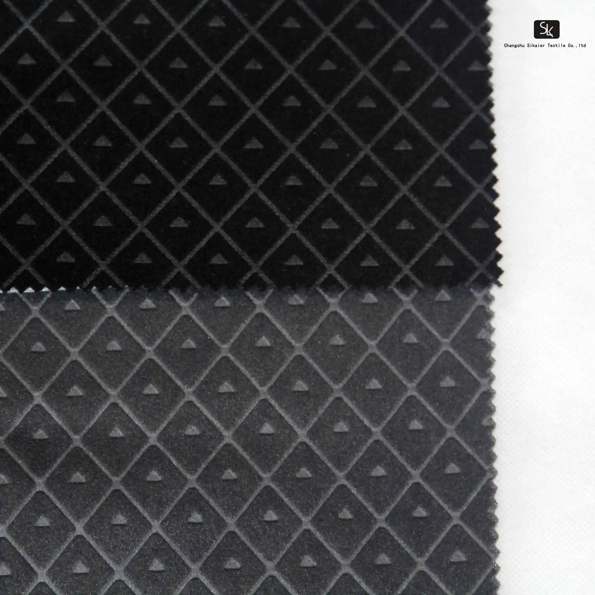 Автомобильная жаккардовая ткань с глубоким тиснением