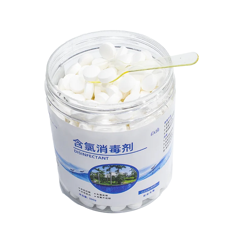 Water Treatment Chemistry Agent TCCA 90% Chlorine Tablets for Swimming Pool Water Purification