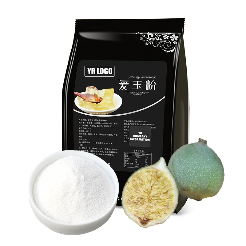 Aiyu Jelly Pudding Flavor Instant Drink Mix Jelly Powder Milk Tea Powder Supplier for Bubble Tea