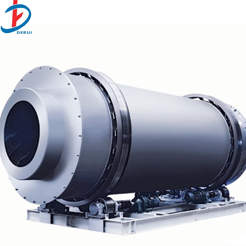 Professional Fly Ash Drum Dryer Machine Mineral Clay Rotating Dryer SS304 Cylinder Dryer For Clay