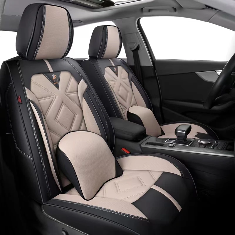 New design all-inclusive luxury original car seat cover PU PVC health model GM car seat cover