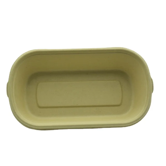 Высококачественный одноразовый лоток для хранения пищевых продуктов с покрытием из древесной бумаги