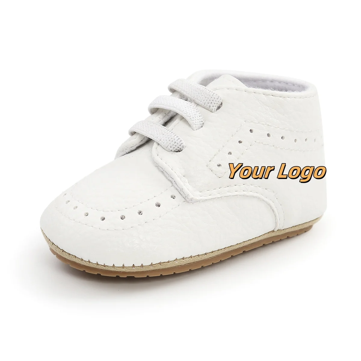Low Moq Logo Customize Leather Upper Walking Shoes Baby Boy Dress Shoes Oxford  Rubber Soft Sole Baby Casual Shoes