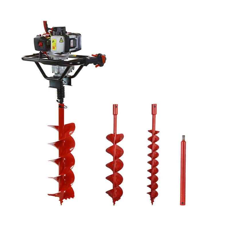 manual earth auger Garden power drill Soil auger ice digger multifunction drilling machine