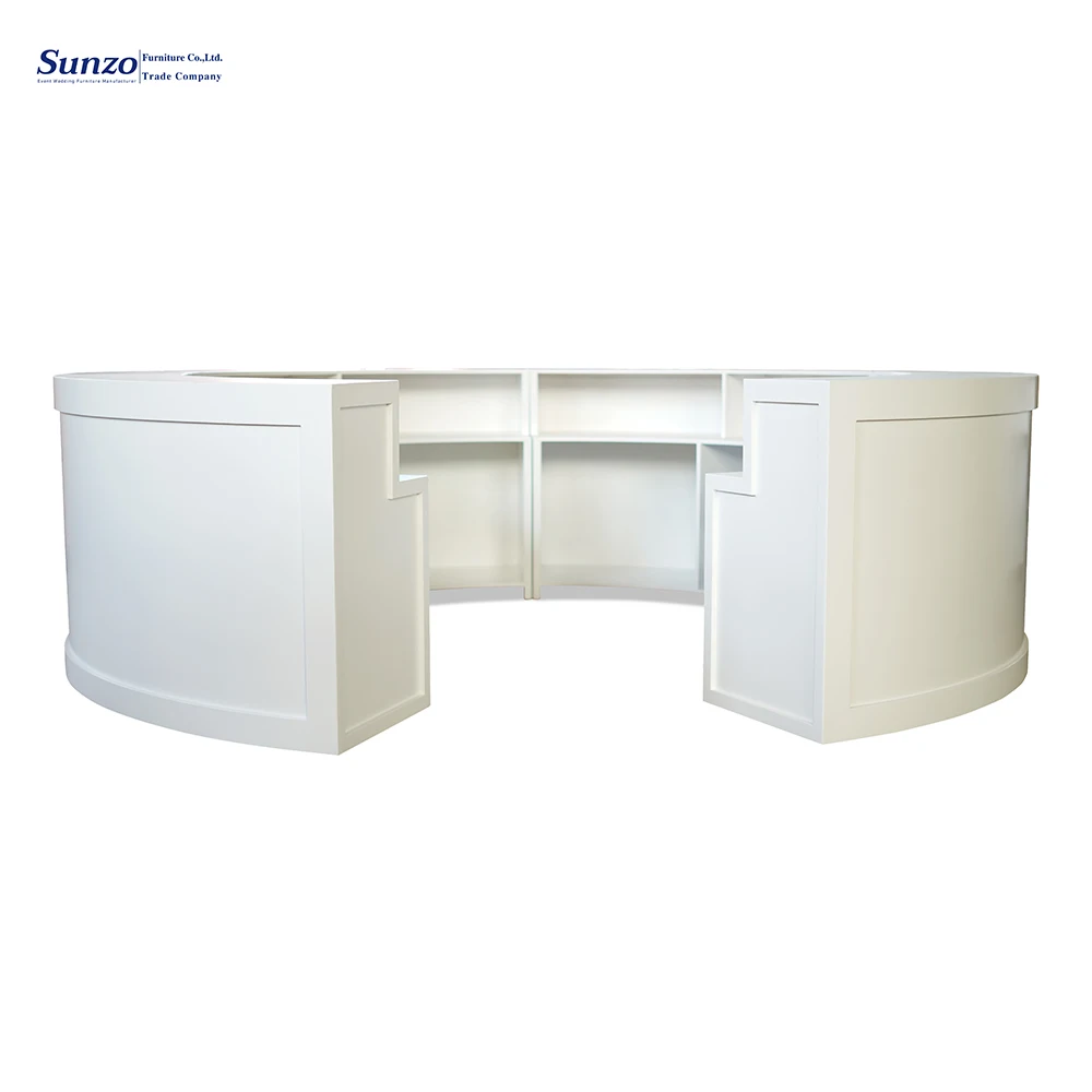 New Style Customization Wooden Bar Counter Table Restaurant Wedding Events Outdoor Bar