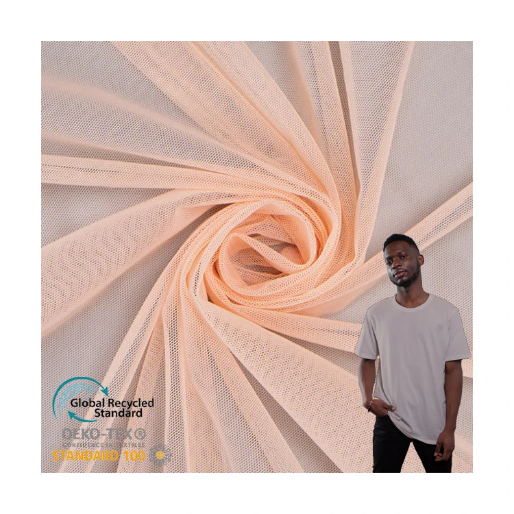 Starke Cool Feeling Quick Dry Hot Sale 4-Way Stretch Nylon Mesh Knitted Fabric for Women Swimwear Fabric