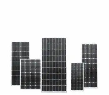 longi solar panel 12v 500w solar panel solar signage photovoltaic system frame monocrystalline black solar frames