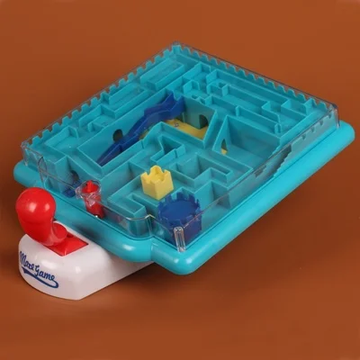 Balance Table Game Mini Labyrinth For Kids Funny Castle Maze Toys Labyrinth Game With Ball