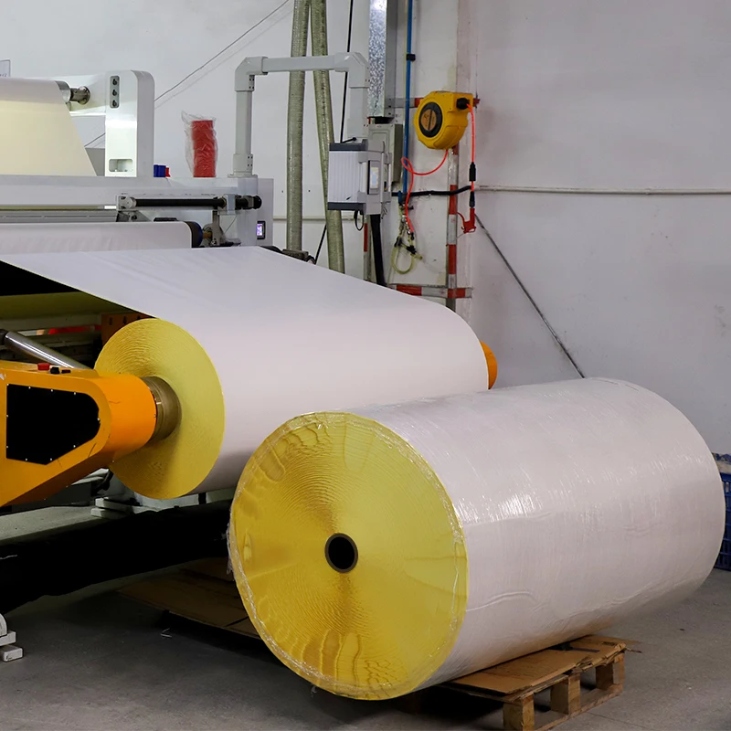 Manufacturer Self Adhesive Label Paper Jumbo Roll  Label Direct Thermal Sticker Paper Label In China