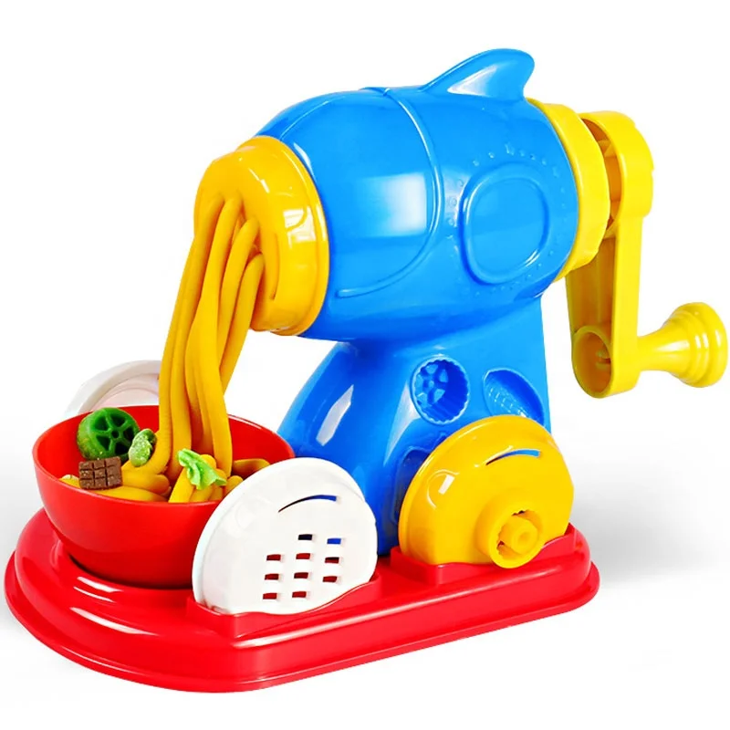 Kitchen Toys Games Miniature Toy Noodles Plasticine Set Playdough Tool Set