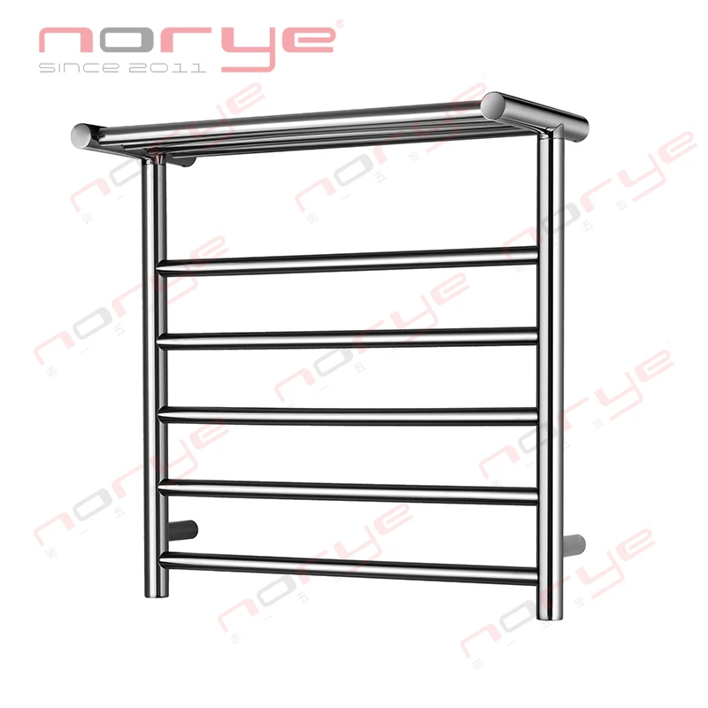 Bathroom Drying Rack Steel Heated Electric Towel Warmer Rack Electric Towel Rail Swing Heated Towel Rack Stainless Steel