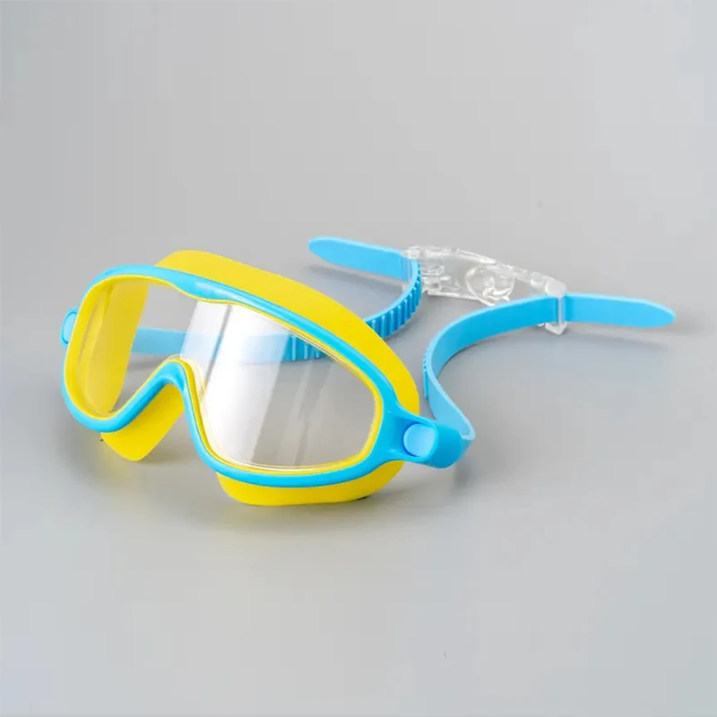 BF028 clear view comfortable wear pool water sports children swimming glasses no leaking anti fog waterproof kids swim goggles
