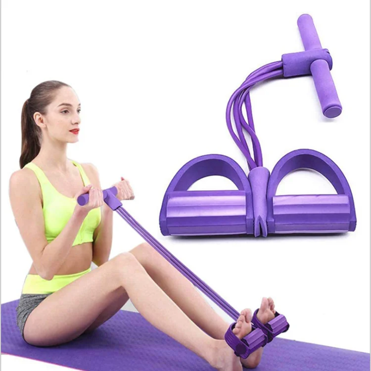 Home Multifunctional Yoga Fitness Machine Sit-ups Four-tube Pedal Leg Tension Band